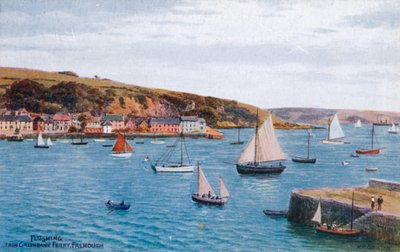 Flushing from Greenbank Ferry, Falmouth by Alfred Robert Quinton